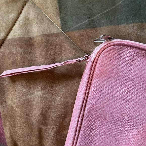 🌺 Travel school make-up electronic bag. Navy - Picture 3 of 8